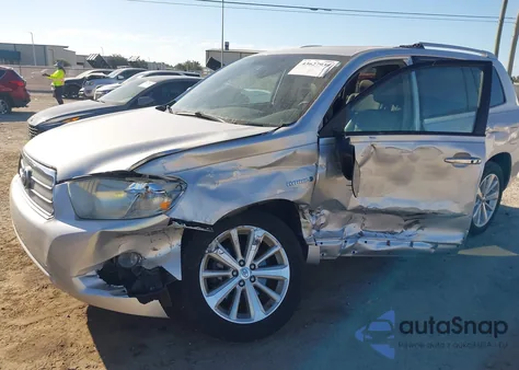 2010 Toyota Highlander Hybrid Limited V6 из США, поврежденный, VIN JTEJW3EH4A2043759